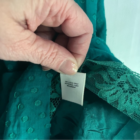 Moulinette Soeurs Green Sleeveless Dress size 6 - Picture 6 of 6